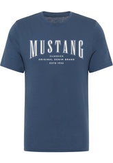 Męski T-Shirt Mustang Style Alex Dark Denim 1017335 5242